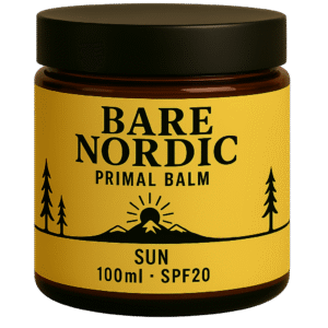 Bare Nordic Primal Balm Sun Sunscreen.