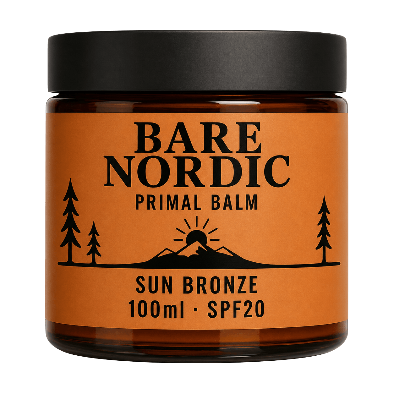 Bare Nordic Primal Balm Sun Bronze Sunscreen Solkräm Frontside.