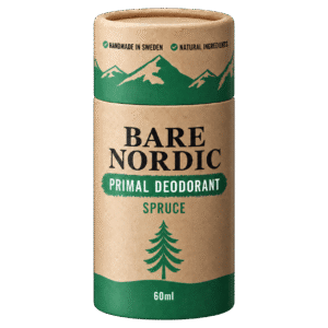 Bare Nordic Primal Deodorant Spruce 60 g – Natural Aluminium-Fri Deodorant för män.