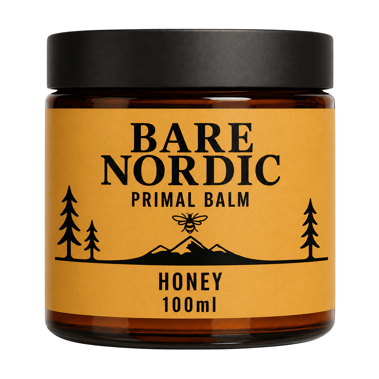Bare Nordic Primal Balm Honey Front.