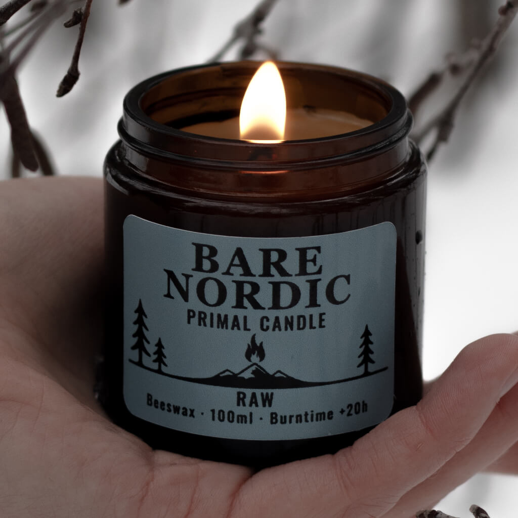 Photo: @falyriae Product: Bare Nordic -Primal Beeswax Candle Raw