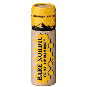Bare Nordic Primal Lip Balm Honey 15 g front.